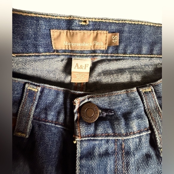 Abercrombie & Fitch size 4S Vintage 5 pocket Madison Flare jeans. VGUC. - Picture 4 of 15